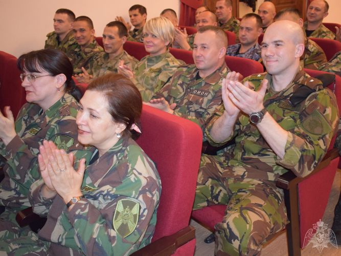 Сотрудники и военнослужащие Управления Росгвардии по Иркутской области отметили третью годовщину со дня основания службы