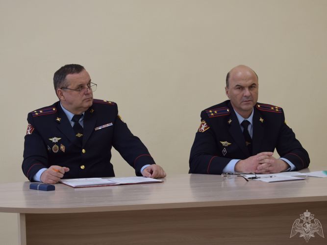 Сотрудники отдела государственного контроля Управления Росгвардии по Иркутской области провели занятия с должностными лицами подразделений охраны подконтрольных субъектов