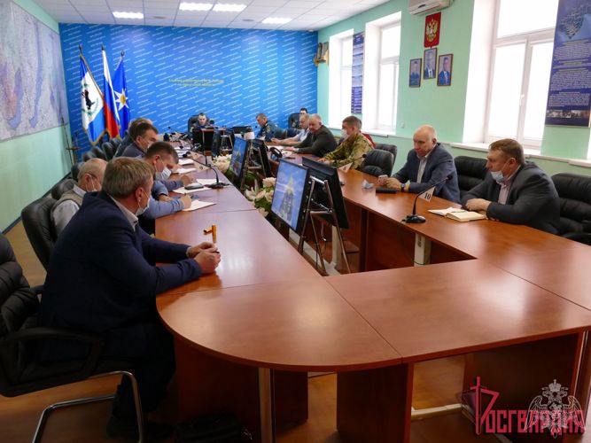Личный состав Управления Росгвардии по Иркутской области принял участие во Всероссийских командно-штабных учениях МЧС России