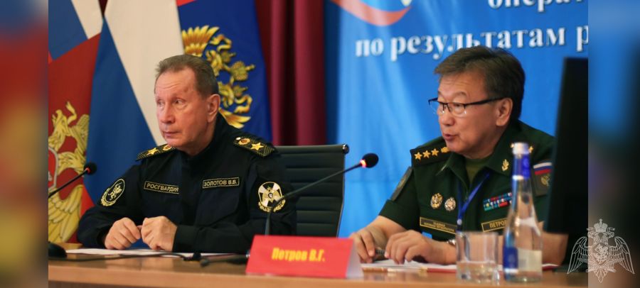 Генерал армии Виктор Золотов провел выездное межведомственное совещание по вопросам укрепления воинской дисциплины и правопорядка в войсках национальной гвардии