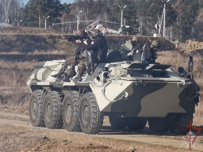 В Иркутской области завершился полевой выход сотрудников ОМОН Росгвардии (ВИДЕО)