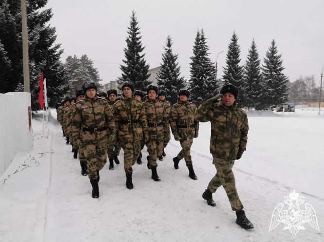Более 400 призывников из Иркутской области пополнят ряды Росгвардии (ВИДЕО)