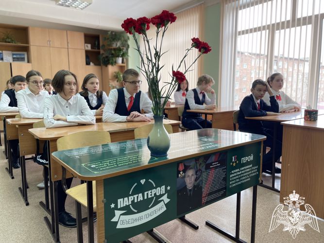 Четыре парты героев Росгвардии торжественно открыли в Иркутске (ВИДЕО)