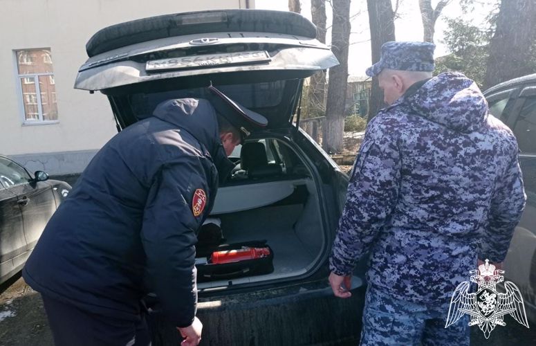 Мероприятия по обеспечению безопасности дорожного движения проведены для иркутских росгвардейцев (видео)