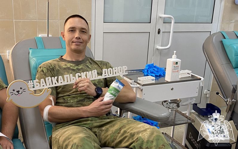 В Ангарске военнослужащие Росгвардии пополнили запасы крови во Всемирный день донора (ВИДЕО)