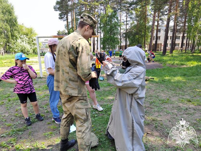 Акция «Каникулы с Росгвардией» продолжается в Иркутской области