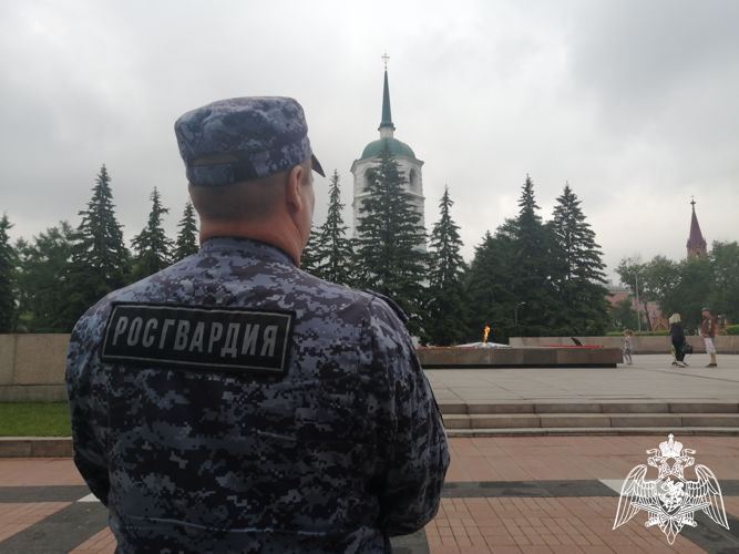 Росгвардейцы обеспечили безопасность празднования Дня России в Иркутской области