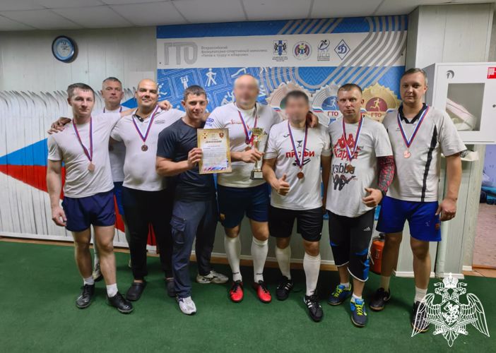 Иркутские росгвардейцы стали призёрами чемпионата Сибирского округа Росгвардии по мини-футболу