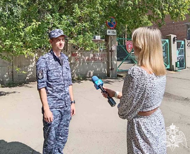 Сотрудники Росгвардии рассказали жителям Иркутской области, как защитить своё имущество (видео)