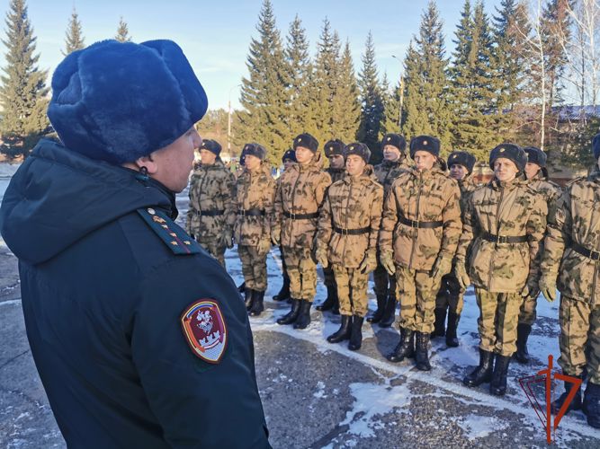 В период осеннего призыва более 300 новобранцев из Иркутской области пополнят ряды Росгвардии (видео)