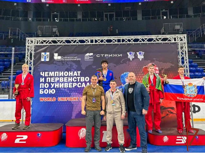 Воспитанник кадетского класса Росгвардии из Иркутска стал чемпионом мира по универсальному бою (видео)