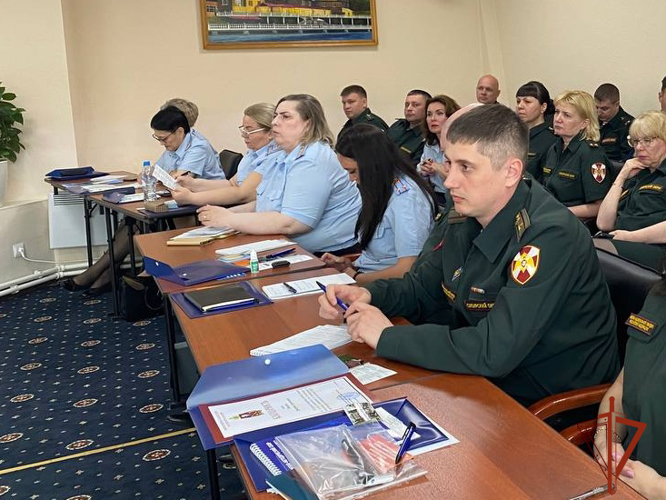 В Иркутской области состоялся учебно-методический сбор с руководителями финансово-экономических подразделений Сибирского округа Росгвардии