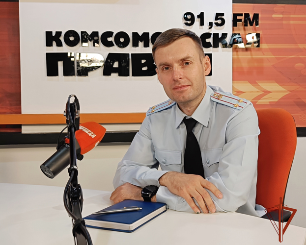 Офицер Росгвардии рассказал радиослушателям Приангарья, как защитить свое имущество в летний период (видео)