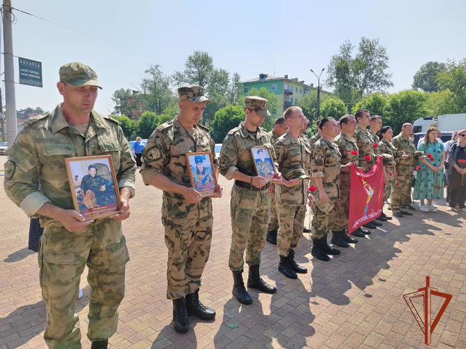 Росгвардейцы Иркутской области почтили память ветеранов боевых действий
