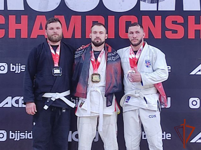 Офицер Росгвардии из Иркутска стал призёром всероссийского чемпионата по джиу-джитсу