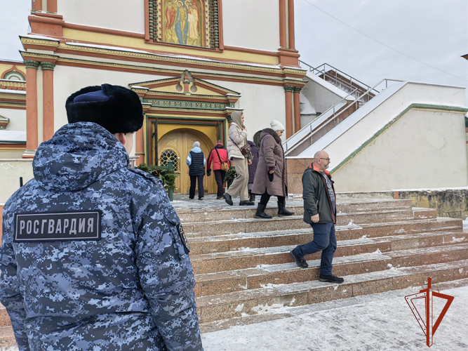 В Приангарье Росгвардия обеспечивает правопорядок  в рождественские праздники (ВИДЕО)