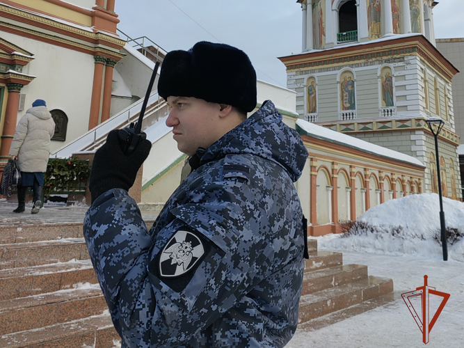 В Приангарье Росгвардия обеспечивает правопорядок  в рождественские праздники (ВИДЕО)