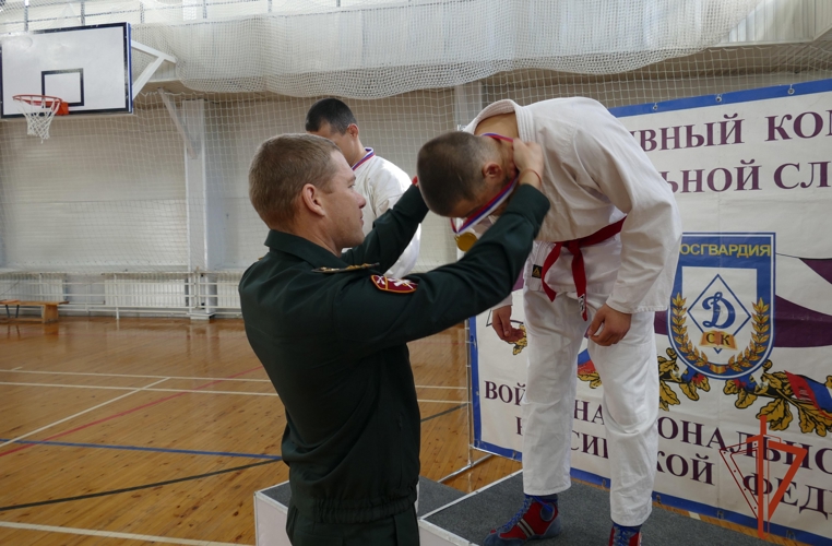 Иркутские спортсмены стали победителями чемпионата Сибирского ордена Жукова округа Росгвардии по рукопашному бою