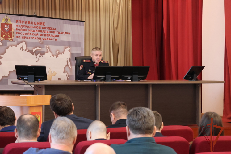 Росгвардия провела координационный совет по вопросам частной охранной деятельности в Иркутской области