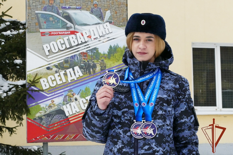 Сотрудница Росгвардии из Иркутска заняла призовые места на межрегиональном турнире по хапкидо