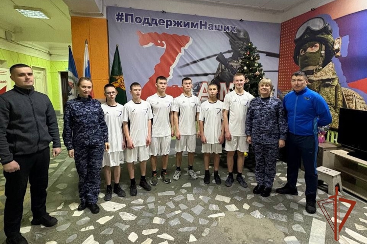 Сотрудники Росгвардии стали победителями новогоднего турнира города Ангарска по настольному теннису