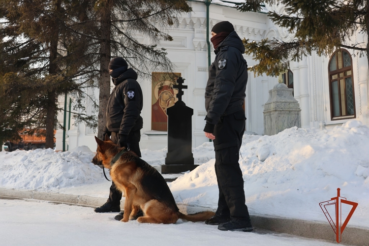В Приангарье Росгвардия обеспечивает правопорядок в рождественские праздники