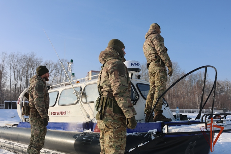 Росгвардия обеспечивает безопасность мероприятий в честь Крещения Господня в Иркутской области