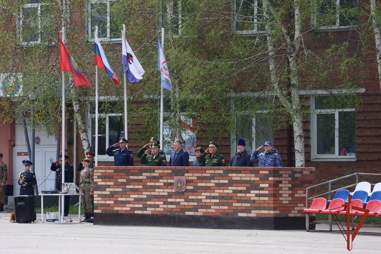 Росгвардейцы Приангарья приняли участие в военно-патриотической акции «День призывника»