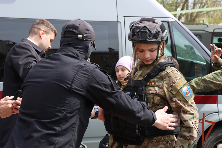 Росгвардейцы Приангарья приняли участие в военно-патриотической акции «День призывника»