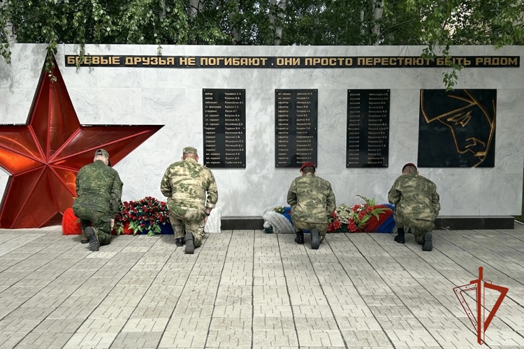 35-ю годовщину со дня образования отметила воинская часть оперативного назначения Росгвардии в Ангарске