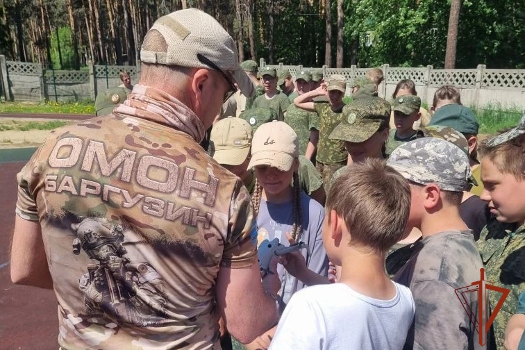 В Иркутской области набирает обороты акция «Каникулы с Росгвардией»