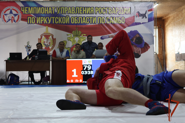 В Иркутске состоялся чемпионат Управления Росгвардии по Иркутской области по самбо