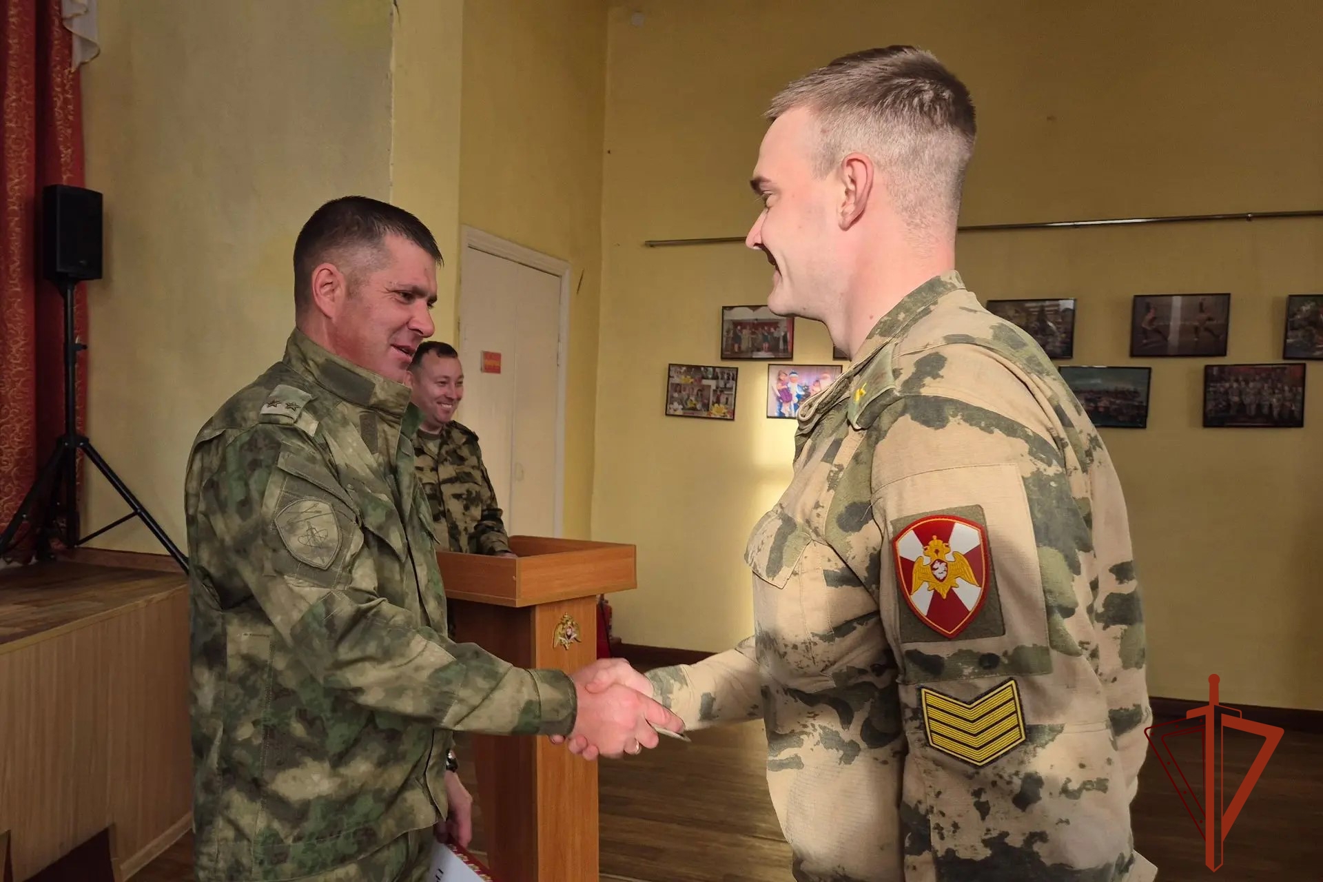 Курсанты Новосибирского военного института Росгвардии прошли стажировку в воинских частях Росгвардии в г. Ангарска